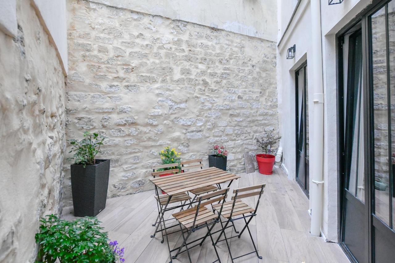 Parking Gratuit - Montmartre Charme & Patio Prive - Sacre-Coeur Metro Anvers Paris Exterior foto